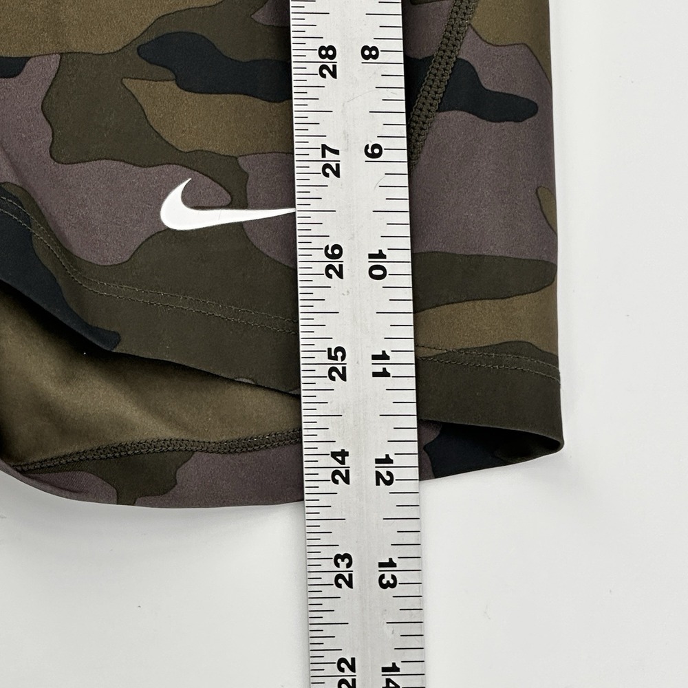 Nike Pro Dri Fit Women's M Compression Shorts Camo 3.5 In Inseam CU4636-082 - Picture 7 of 10